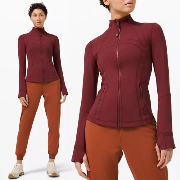 lululemon red define jacket